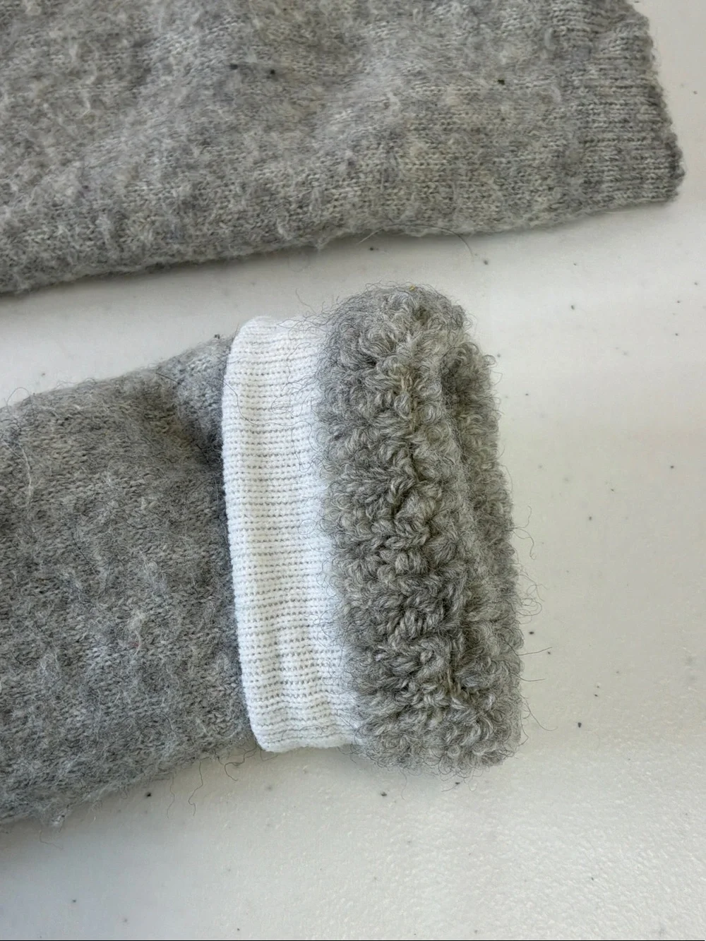 Filson Men's Gray Wool Boot Socks - Long Thermal Socks